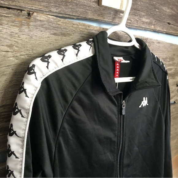 KAPPA Size Med Black/White Jacket - Picture 2 of 6